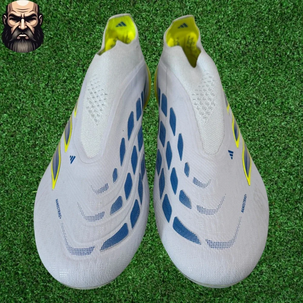 adidas Predator Elite Laceless AG Soccer Cleats JR7836 Men's Size 11.5
